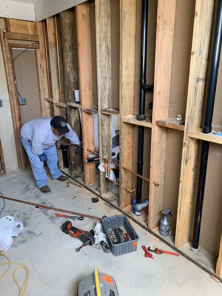 Commercial rough-in plumbing for Commercial Plumbing in West Garden Grove